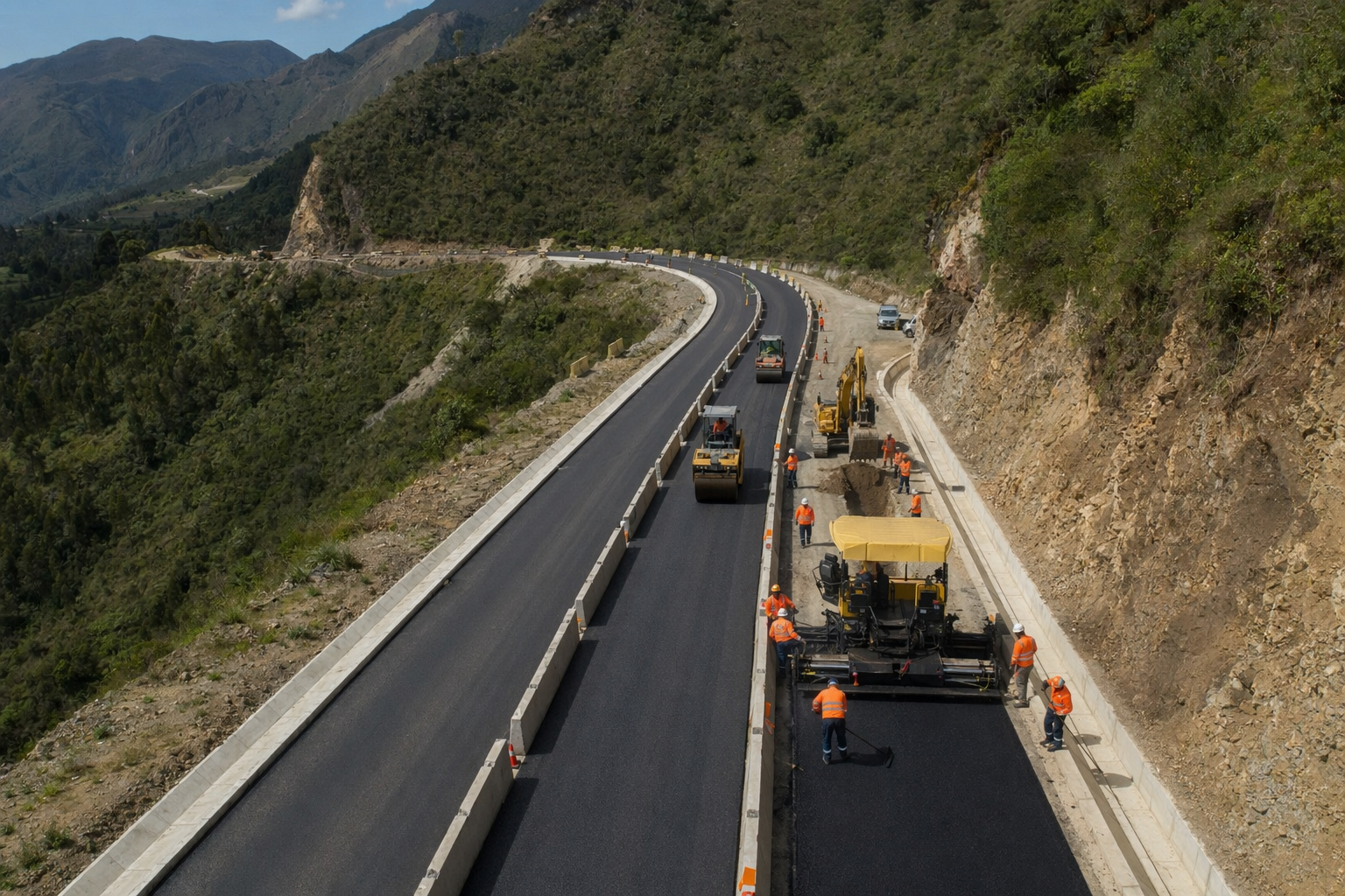 ANI reporta 65% de avance en la Doble Calzada BTS entre Tunja y Duitama