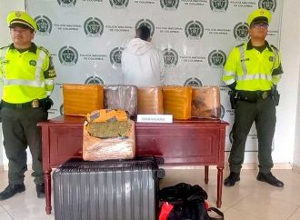 Oficiales incautan 25kg de marihuana en Guateque, Boyacá